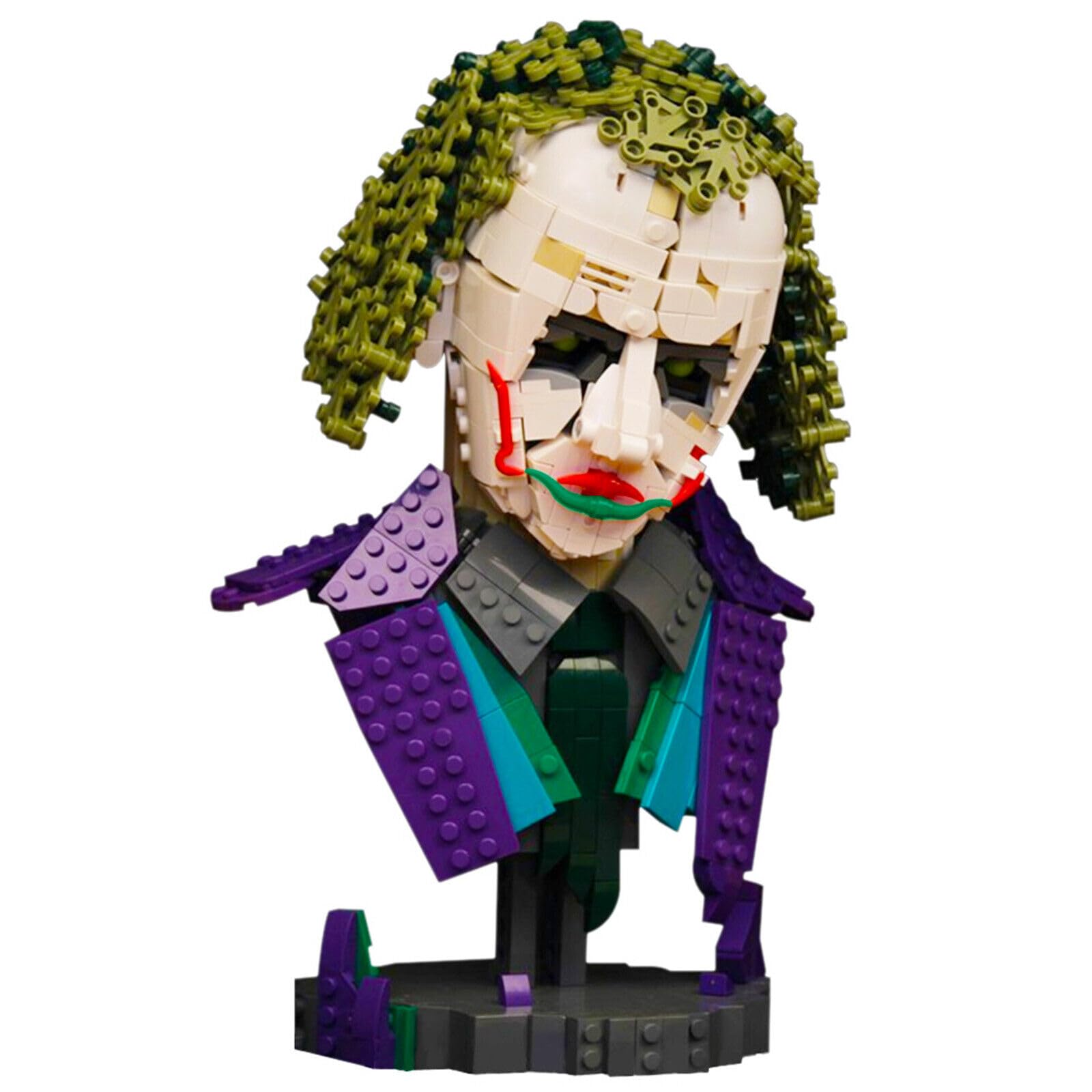 Amazon.com: ZITIANYOUBUILD Joker Bust Model 1090 Pieces