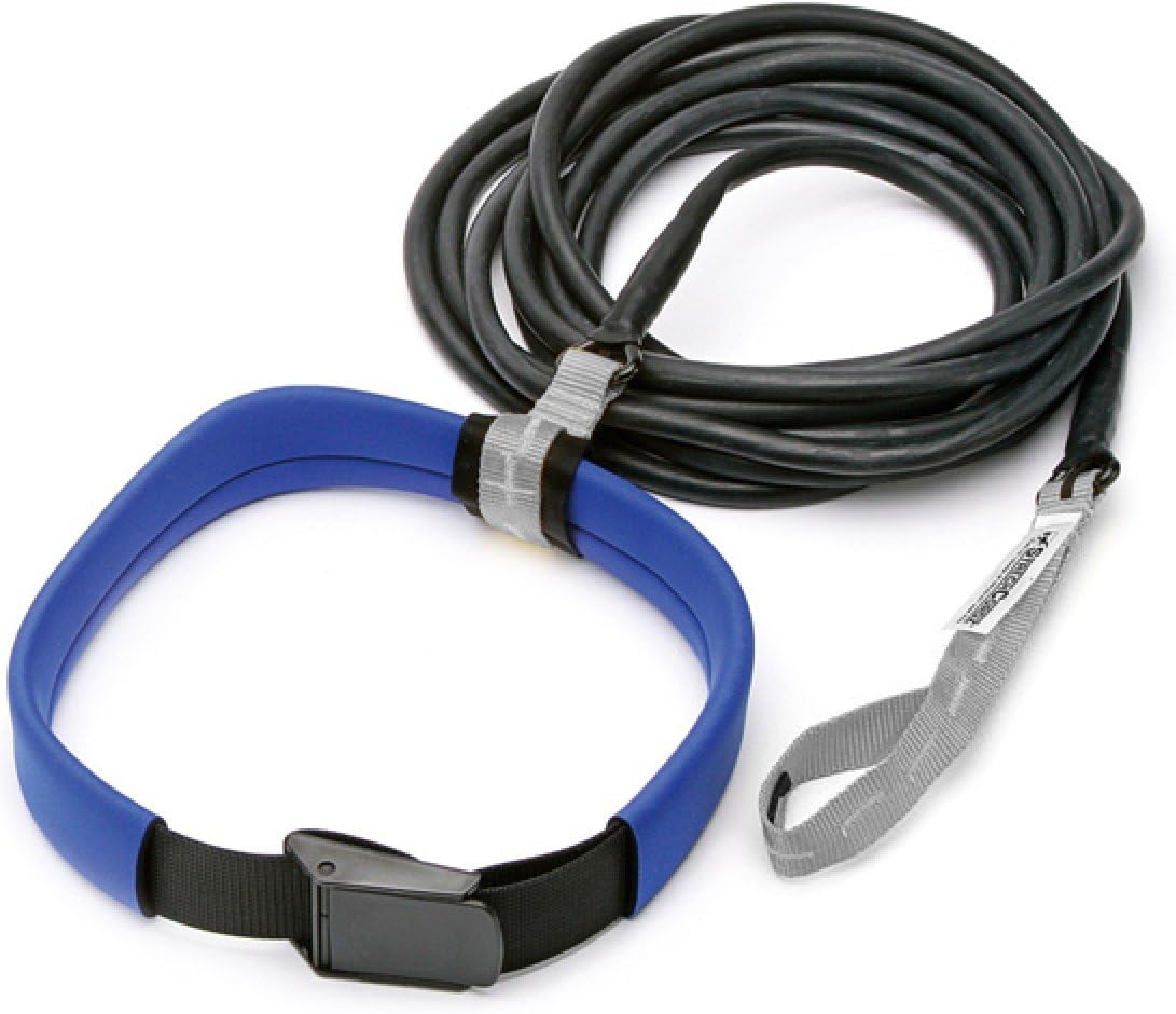 StretchCordz Long Belt Slider Swim Resistance Tubing, Increase Swim Speed, Accelerate Quicker, Strengthen Finishes, 4 Resistance Levels