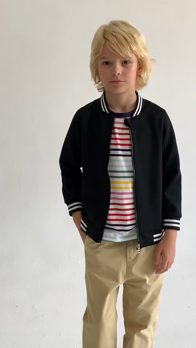 Amazon.com: LittleSpring Toddler Fall Jacket for Boys Girls Bomber