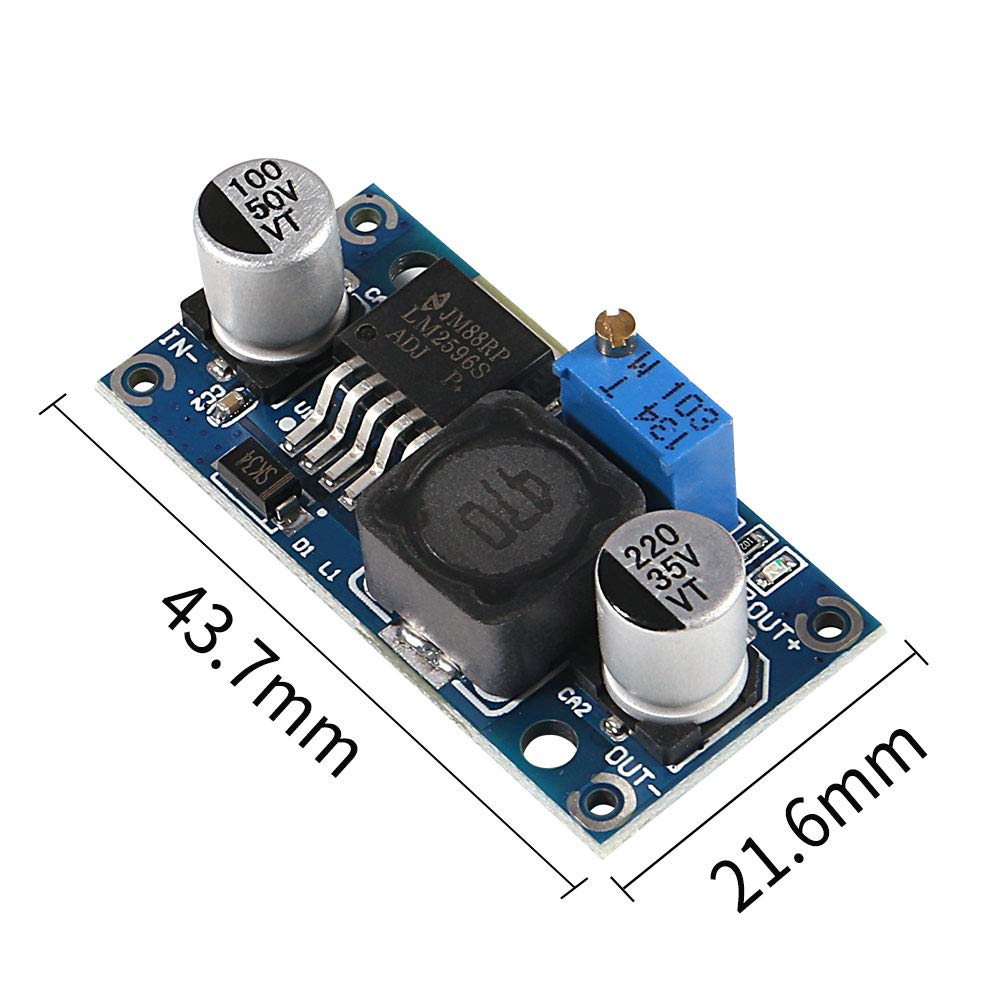 Amazon.co.jp: MELIFE LM2596 DC - DC 電圧レギュレーター 6個パック