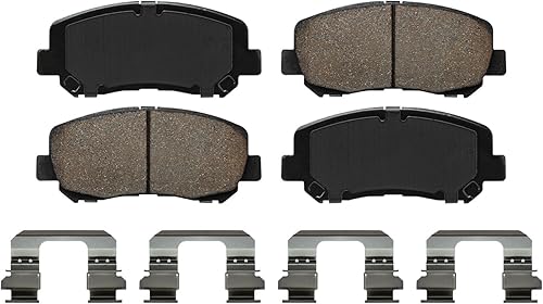 Miniatura 6 de Detroit Axle - Pastillas de freno para Dodge Dart 2013-2016 2014 2015 pastillas de freno de cerámica con reemplazo delantero y trasero de hardware