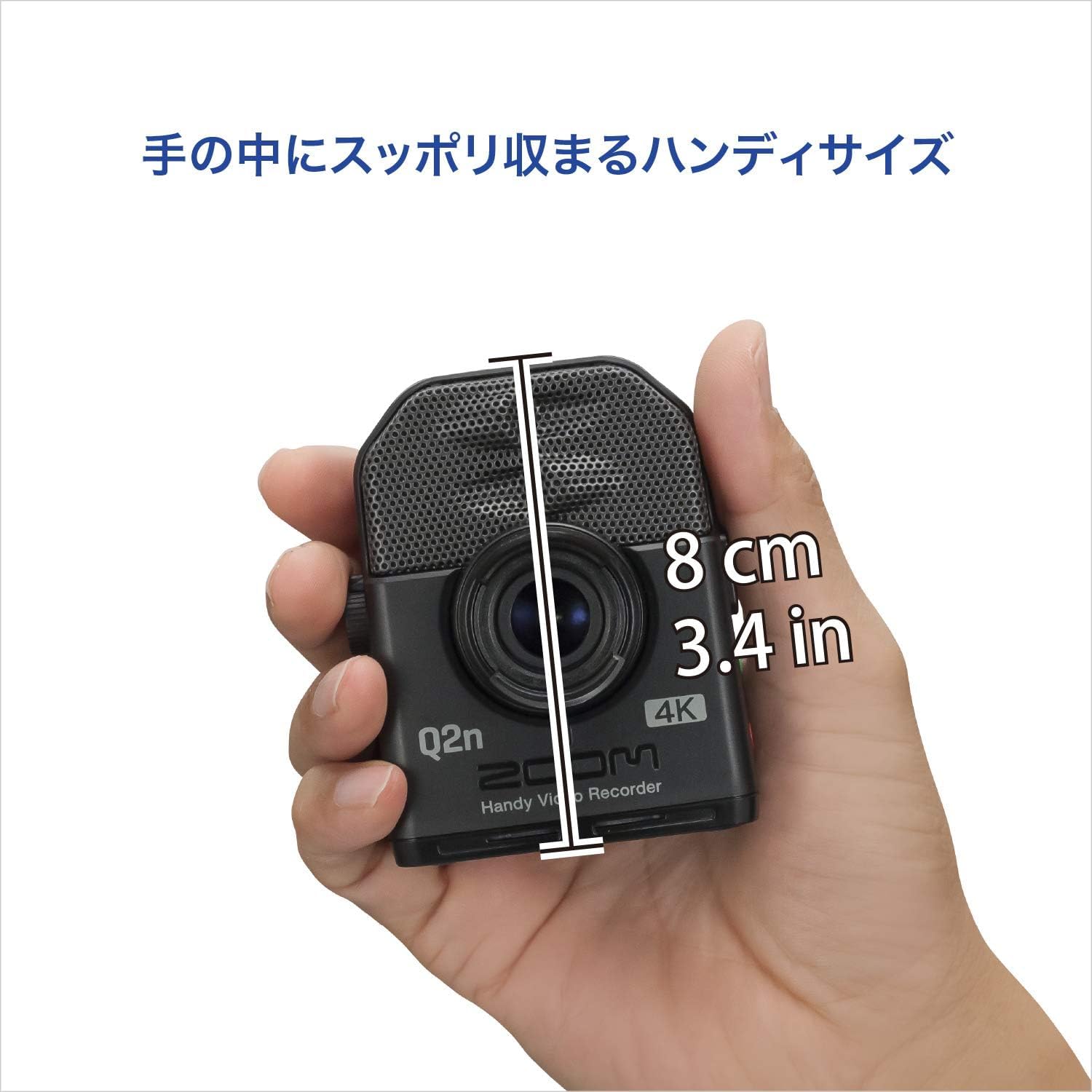 Amazon.co.jp: ZOOM ハンディビデオレコーダーQ2n-4K＆卓上三脚TPS-5