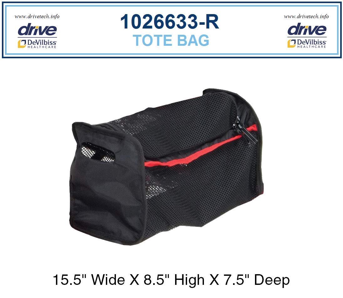 Replacement Parts for Drive Nitro Aluminum Rollator, (7. Bag - for Red Nitro) — Amazon image 2