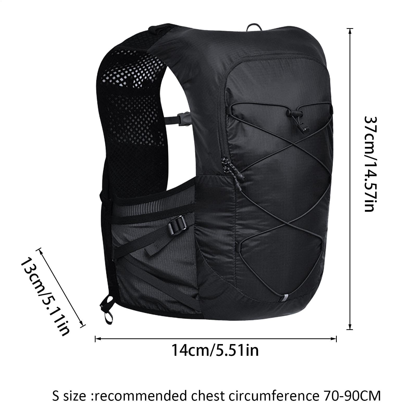 Pack de course - Sac à dos de sport, gilet pour sac à dos de trail | Sac à dos polyvalent pour course en montagne, gilet d'aventure athlétique, sacs à dos d'hydratation légers, sac à dos de course