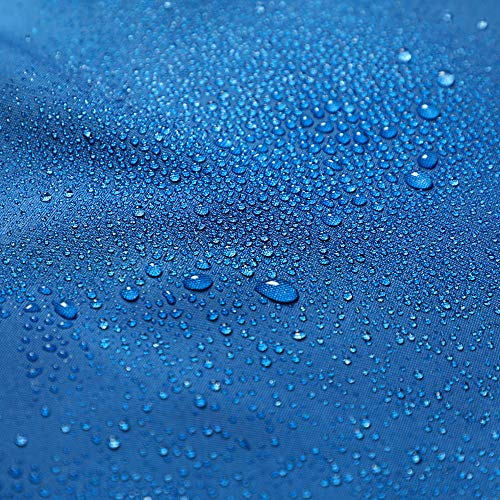 Image of Shower Curtain Liner 72 x 72 Inch Soft Water Repellent Heavy Duty Light Fabric Shower Curtains with 12 Rust-Proof Metal Grommets, Hotel Quality, Machine Washable, Blue