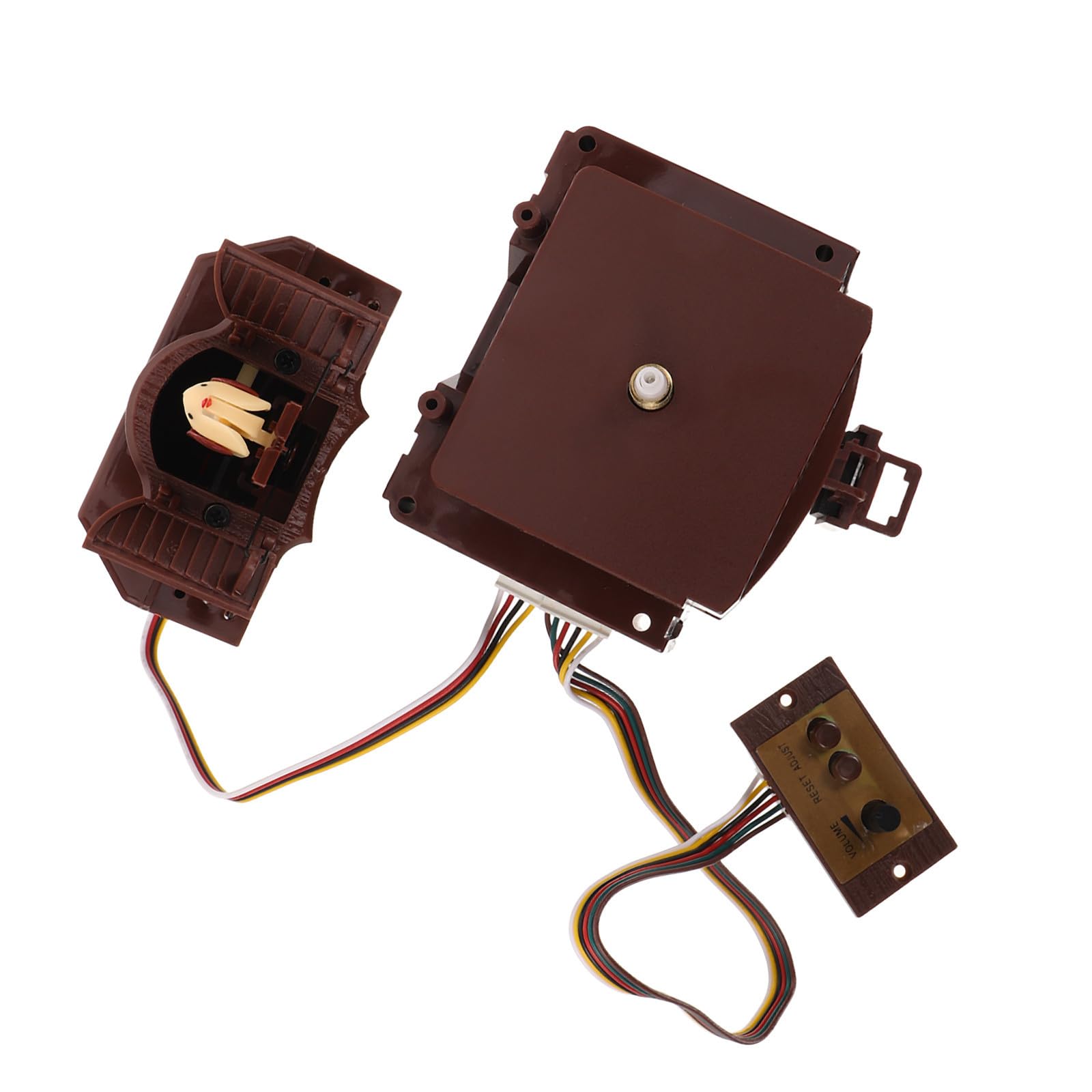 Balacoo Mécanisme D'horloge à Coucou Quartz Sonnerie Réglable