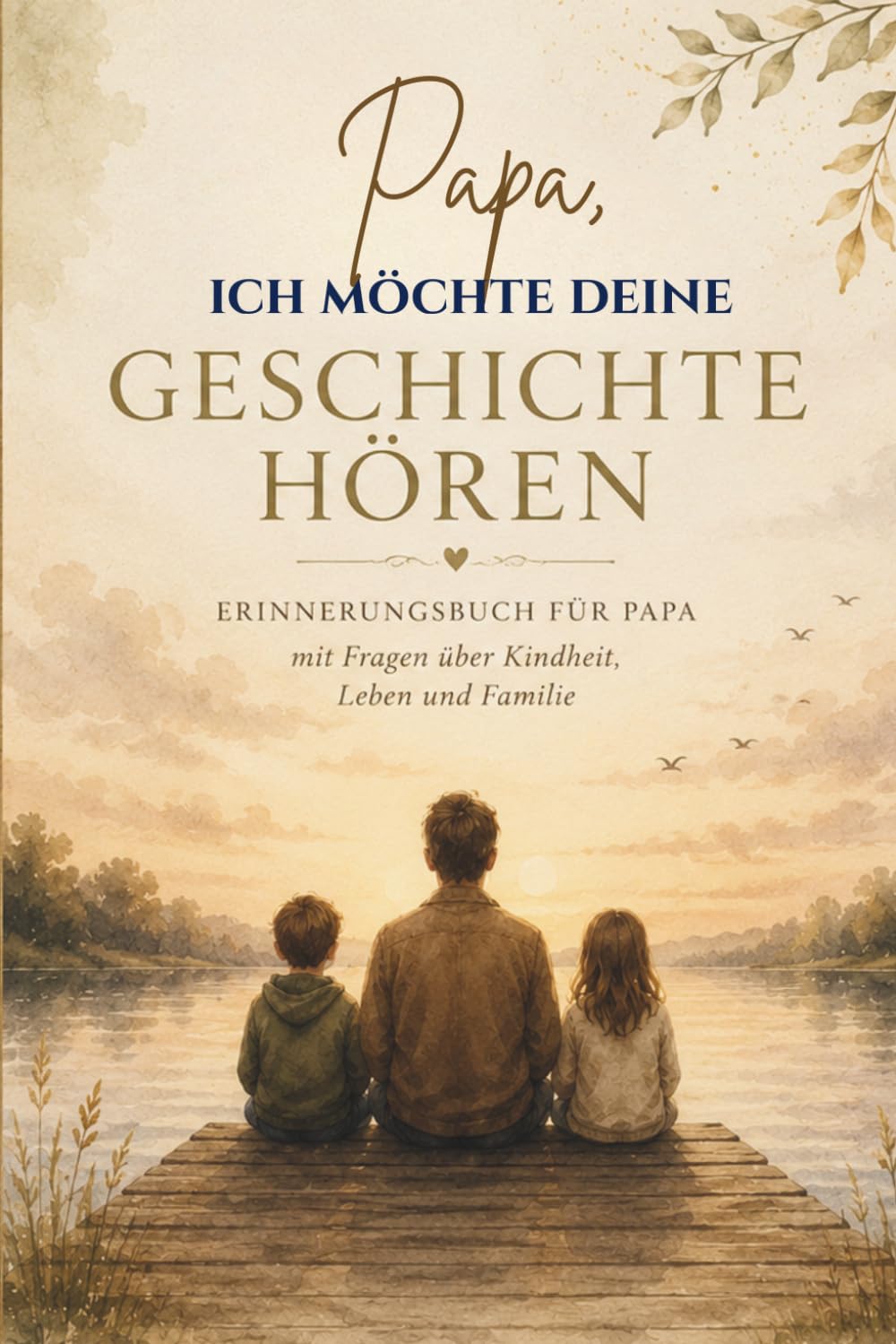 Papa, ich möchte deine Geschichte hören: Erinnerungsbuch für Papa mit Fragen über Kindheit, Leben und Familie – Persönliches Geschenk für Vater (Geschichten fürs Leben)