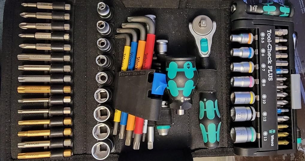 Wera 056490 Tool-Check Plus Bit Ratchet Set with Sockets - Metric photo review