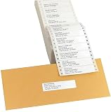Avery Dot Matrix Printer Mailing Labels, Pin-Fed Printers, 0.94 X 3.5, White, 5,000/box – view 2