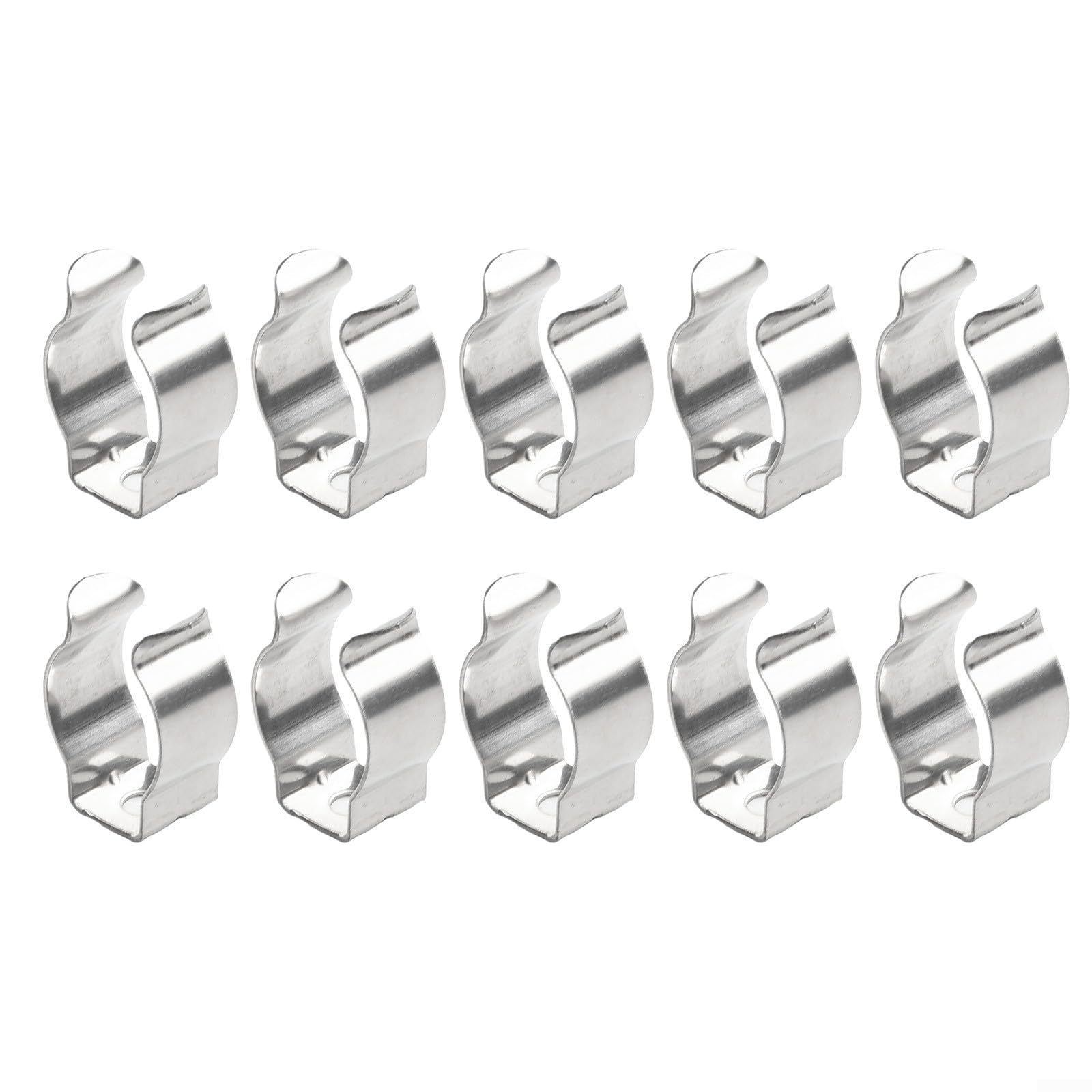 10Pcs Spring Clamps,Spring Terry Clips, Tools Spring Terry Clips, Heavy Duty Tool Storage Hangers For Shed Cabinet Hanging Kitchen Home Garden Garage Organization(16mm)