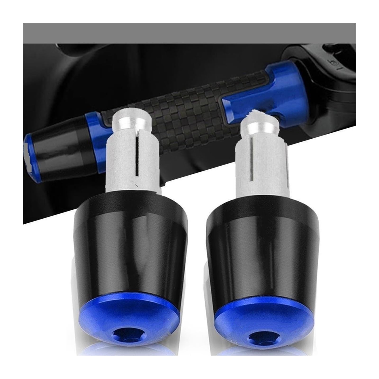 Embouts De Guidon De Moto, Capuchons De Poignées, Bouchon De Guidon pour Honda CB650R CBR650R CB650F CB125R CB1000R CB500F