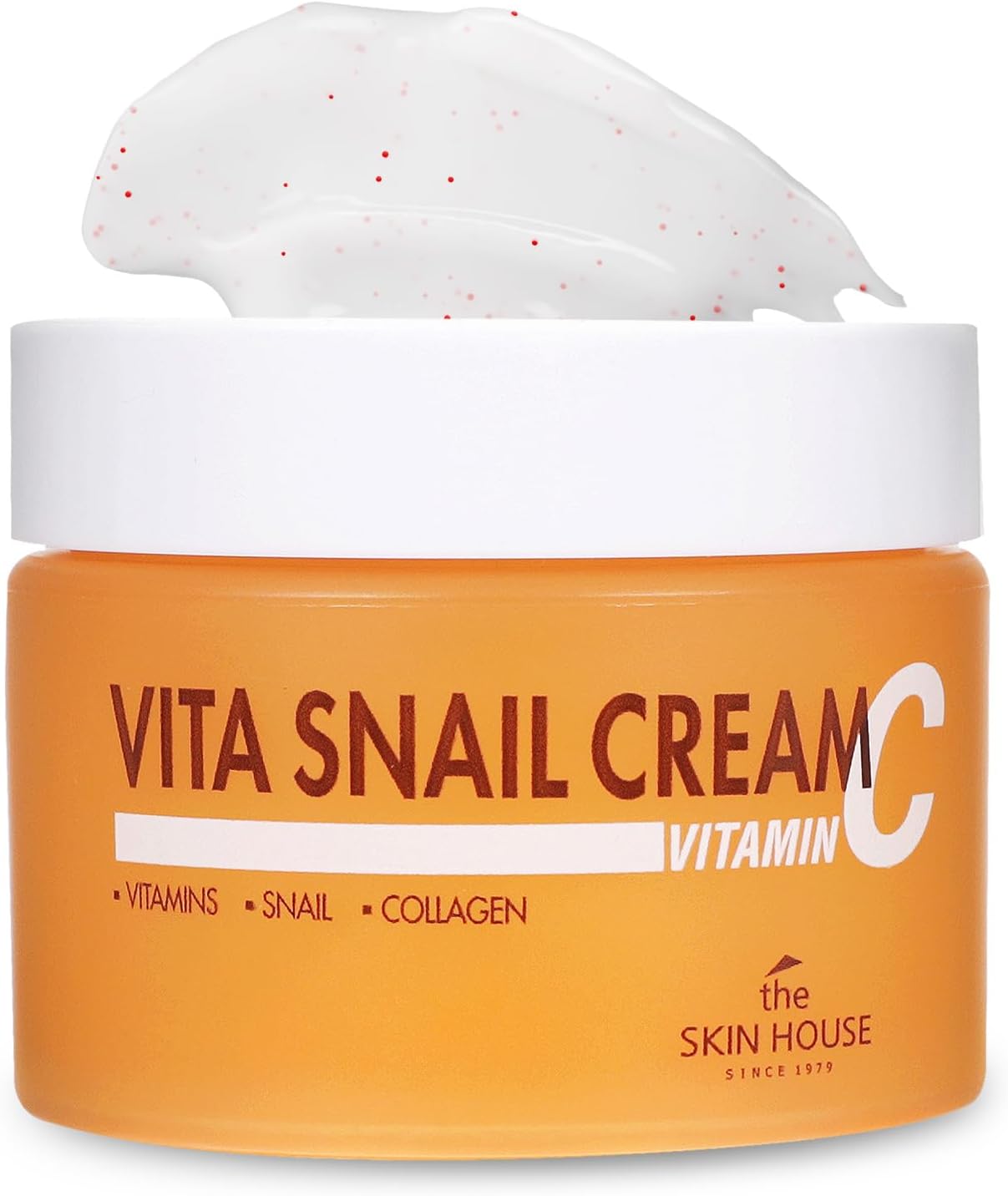 THE SKIN HOUSE since 1979 Vita Snail Cream 50Ml (1.69 Fl.Oz) 90% Of Natural Snail Mucin, 2% Of Niacinamide, Vitamin C+ Vitamin E| Clean Beauty, Paraben Free, Cruelty Free