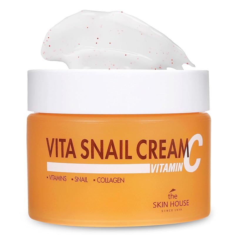 The Skin House Vita Snail Cream com 90% mucina e 2% niacinamida, 50 mL