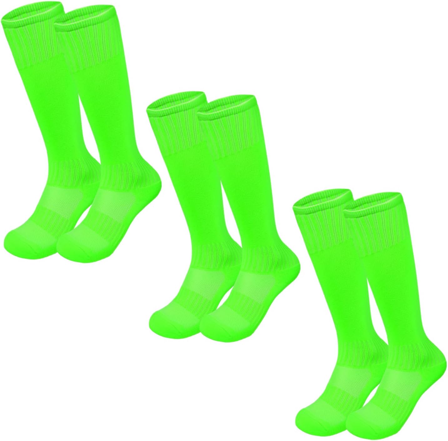 Kids Soccer Socks Toddler Football Socks Uniform Knee High Athletic Sports Socks For Boys Girls