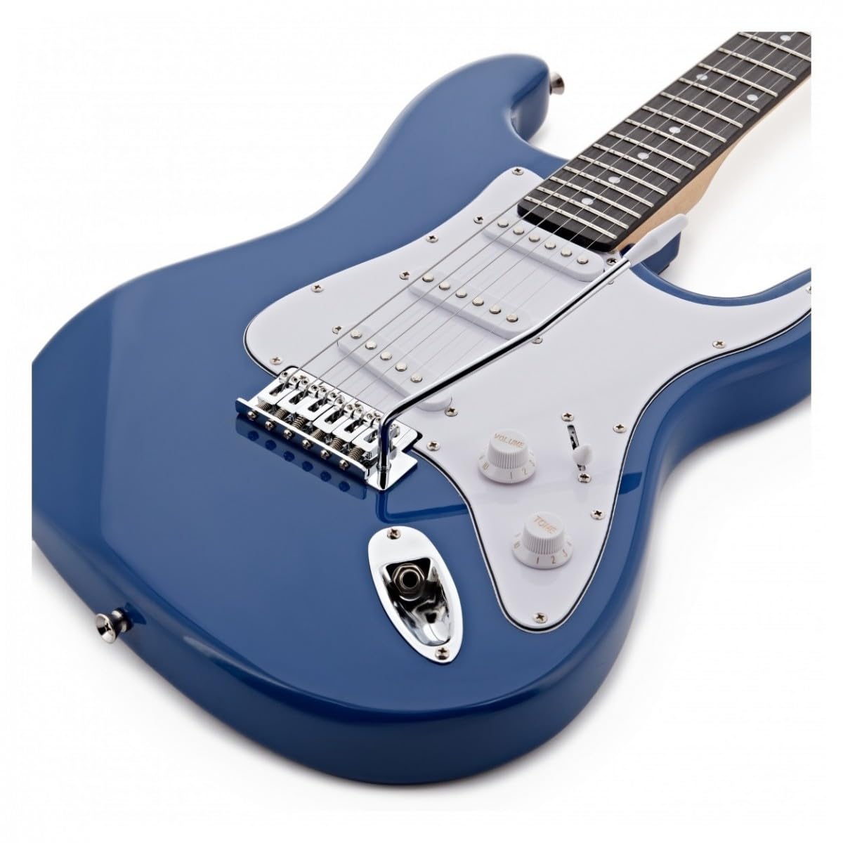Dimensione completa Kit per chitarra elettrica LA by Gear4music 15W pacchetto completo Blue