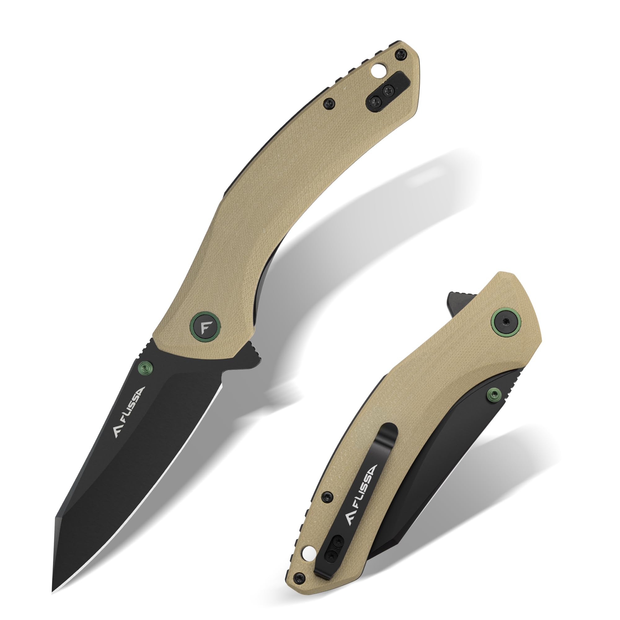 Amazon.com : FLISSA REVA Pocket Knife with 14C28N Stainless Steel