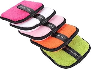 HONMEET 5 Peças Esponjas De Remoção De Maquiagem Em Pó Para Limpeza De Algodão Almofadas De Removedor De Maquiagem Almofadas De Algodão Para Limpeza De Rosto Esponjas De Maquiagem Esponja