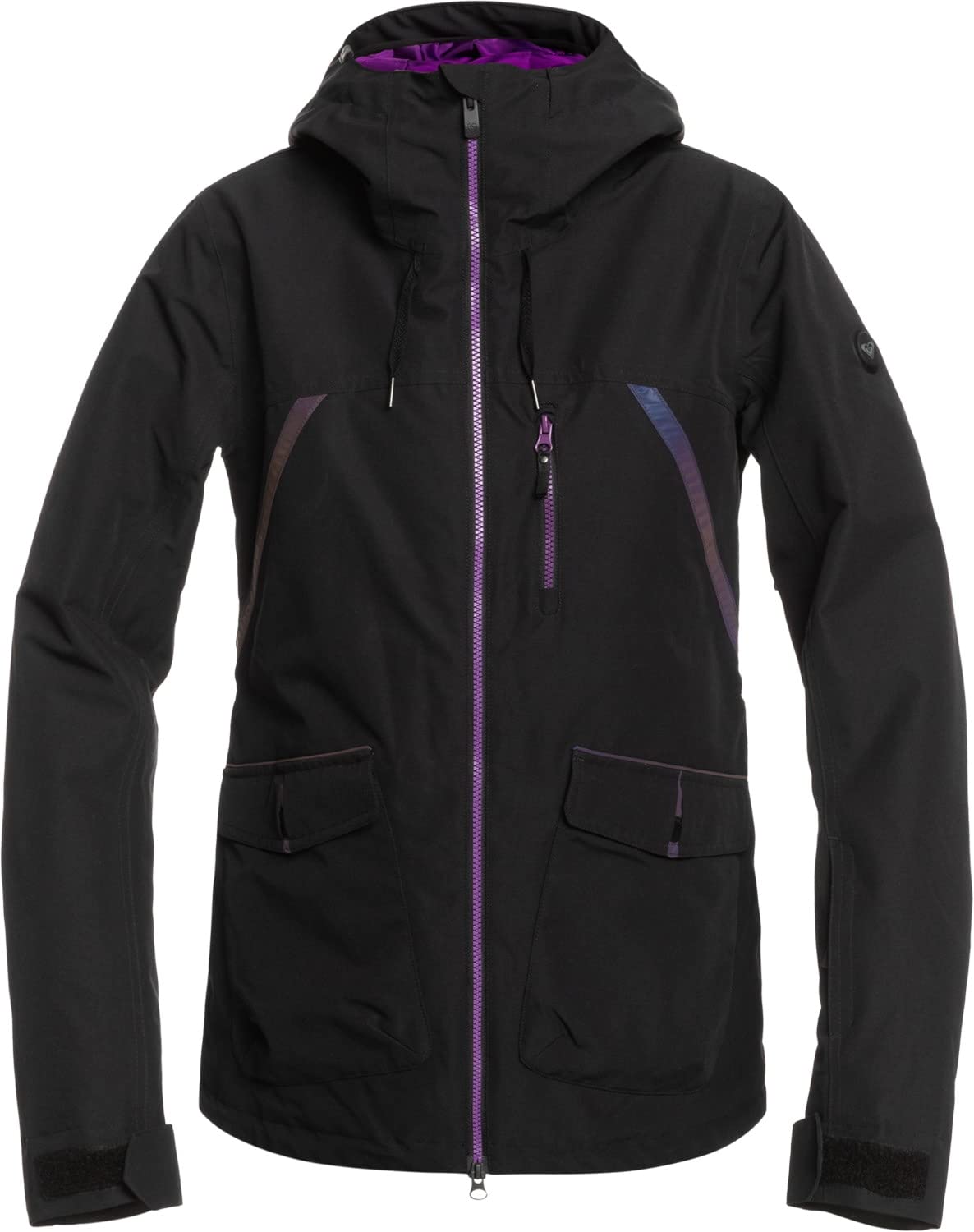 Roxy Women's Stated Warmlink Snow Jacket (True Black (KVJ0), Large)