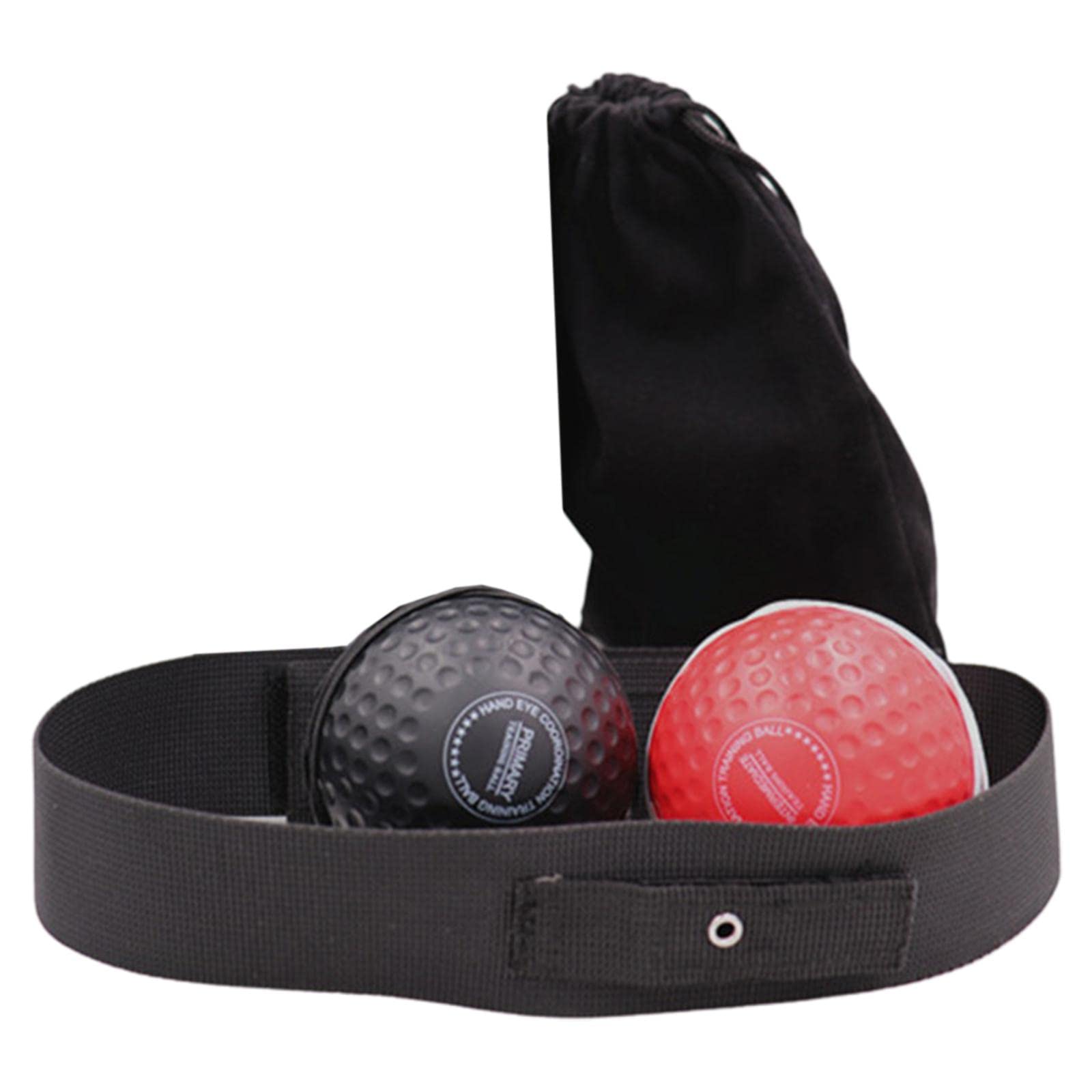 Boxing Reflex Ball Headband Fitness Boxing Gear Workout Reflex Punching Ball Headband Black Red|Punching Bags-image-47