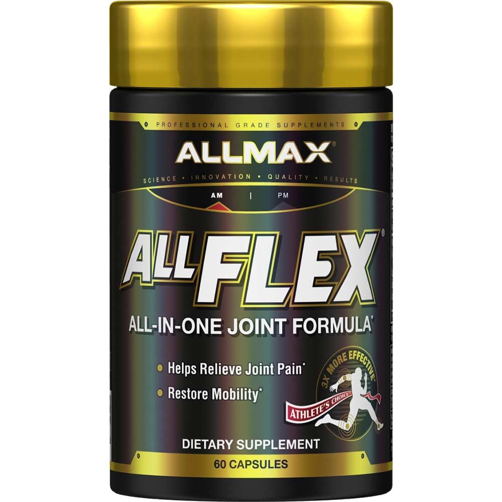 Allmax Nutrition, Allflex Joint Health, 3x Strength Glucosamine, Collagen, 60 Capsules