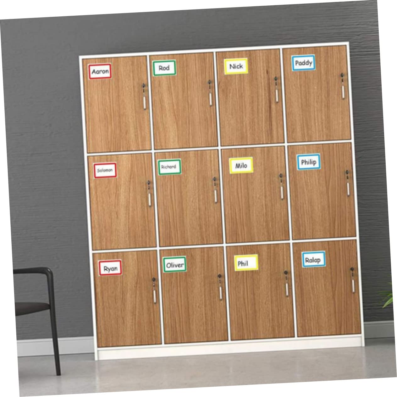 SHINEOFI 10 Rollen Namensaufkleber rollen Namensetiketten Babys personalisiert groß farbig namens sticker names aufkleber Namensaufkleber selber machen Namensschilder Kupferplattenaufkleber
