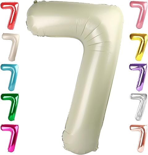 Vista 107 de Globos del números 0 de 40 pulgadas para formar los números 10, 20, 30, 40, 50, 60, 70, 80, 90, 100, para decoración de cumpleaños, bodas, eventos