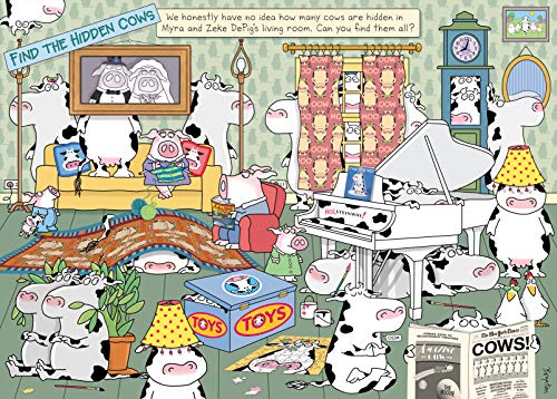 Sandra Boynton: Hidden Cows Puzzle de 1000 Piezas miniatura 3