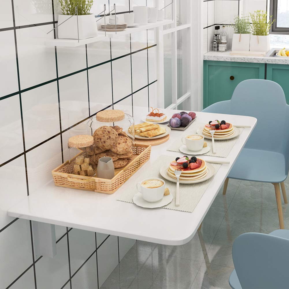 Buy Fold wall ed table Save space White Dining table Computer Desk