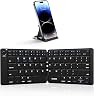 Samsers Foldable Bluetooth Keyboard - Portable Wireless Keyboard with Stand Holder thumbnail 1