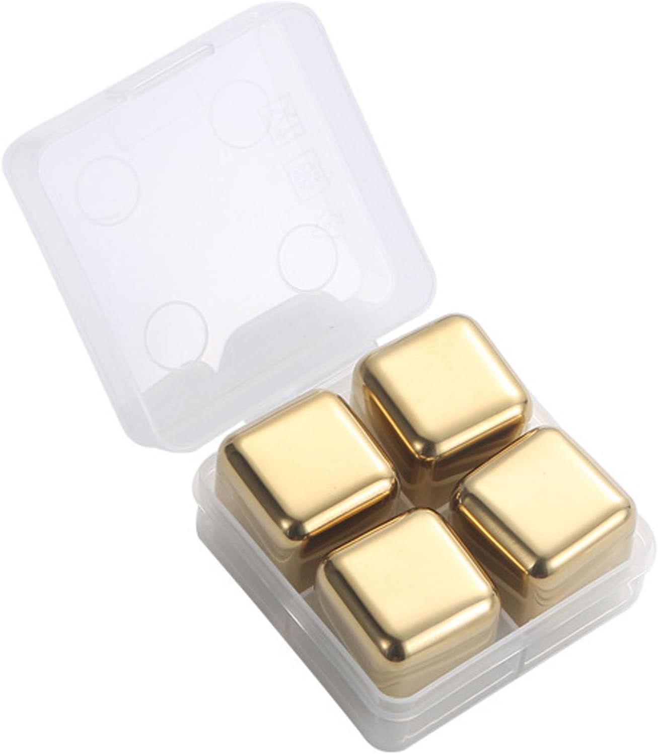 Metal Ice Cubes, Stainless Steel Reusable Ice Cubes, Ice Cubes Whiskey Stones with