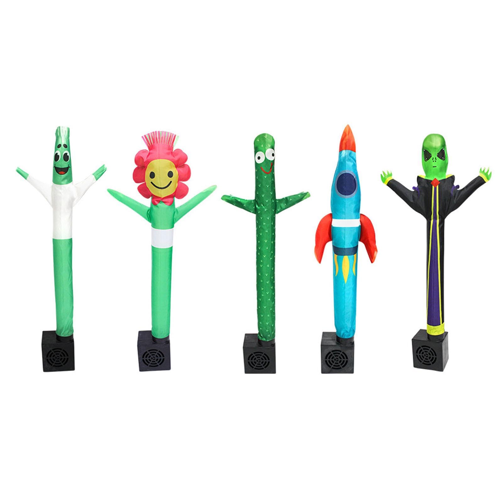 Oshhni Wacky Waving Gonfiabile a forma di tubo, con soffiatore, portatile, robusto, decorazione da scrivania, divertente, regalo per ufficio a casa, Fiore