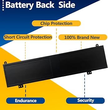 C41N2013 C41N2013-1 Battery Replacement for Asus Rog Zephyrus M16 GU603HR S17 GX703HSD G15 GA503QS Strix Scar 17 G733ZW 15 G513QY Rog Strix G17 RTX 3070 G713 G15 Series