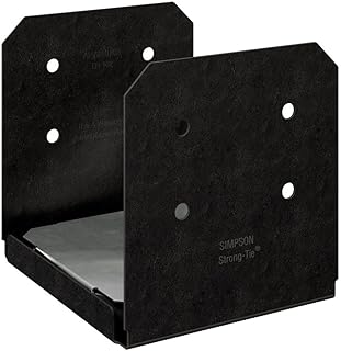 Simpson Strong-Tie APVB1010R - Outdoor Accents Avant Collection ZMAX, Black Post Base for