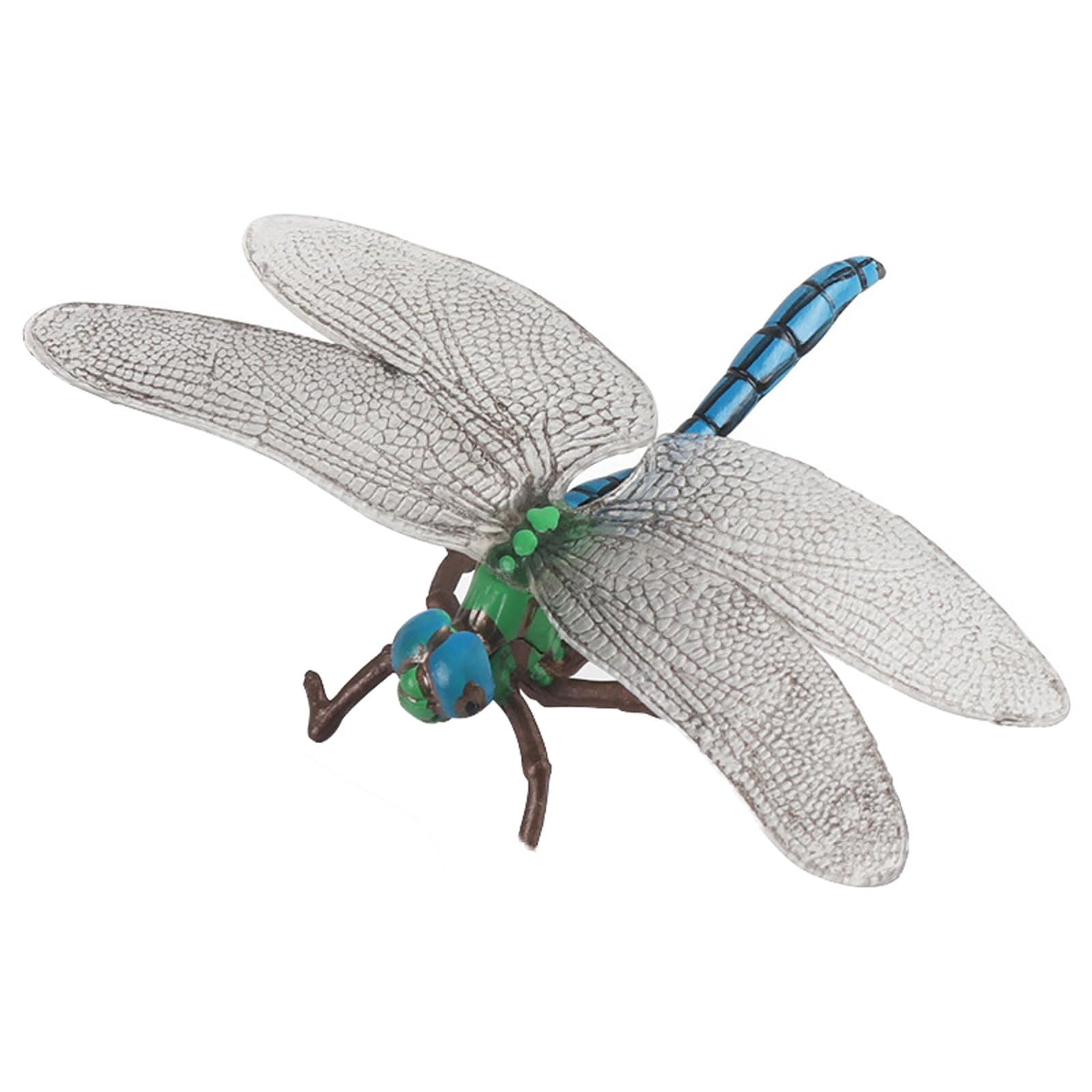 JOKFEICE Insect Bug Figurines, Realistic Dragonfly Science Project, Learning Toys for Christmas Birthday Cake Topper Gift for Kids