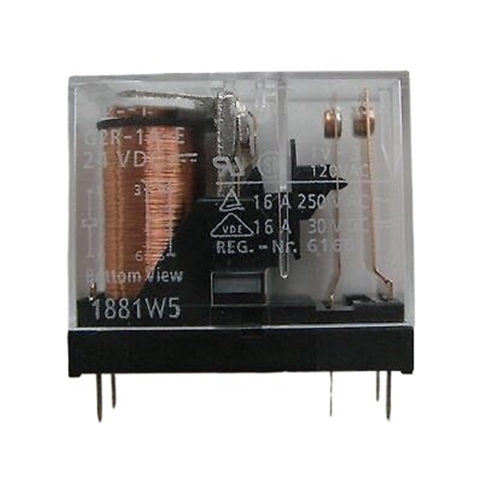 Relais G2R-1A-E 24DC pour réparer une carte électronique en 16A