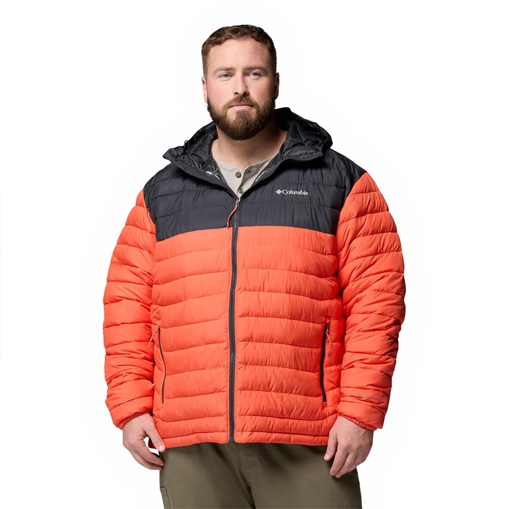 Columbia Powder Lite 2 - Chaqueta Con Capucha Chaqueta acolchada con capucha Hombre (Pack de 1)