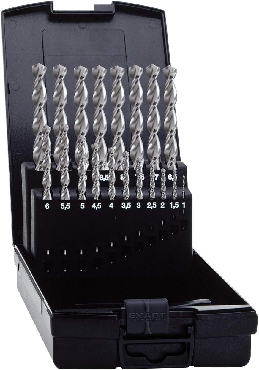 Exact 75645 Spiral Drill Bit Diameter 4.5 mm HSS-E Co5 DIN 338 Form C Type EX-TL