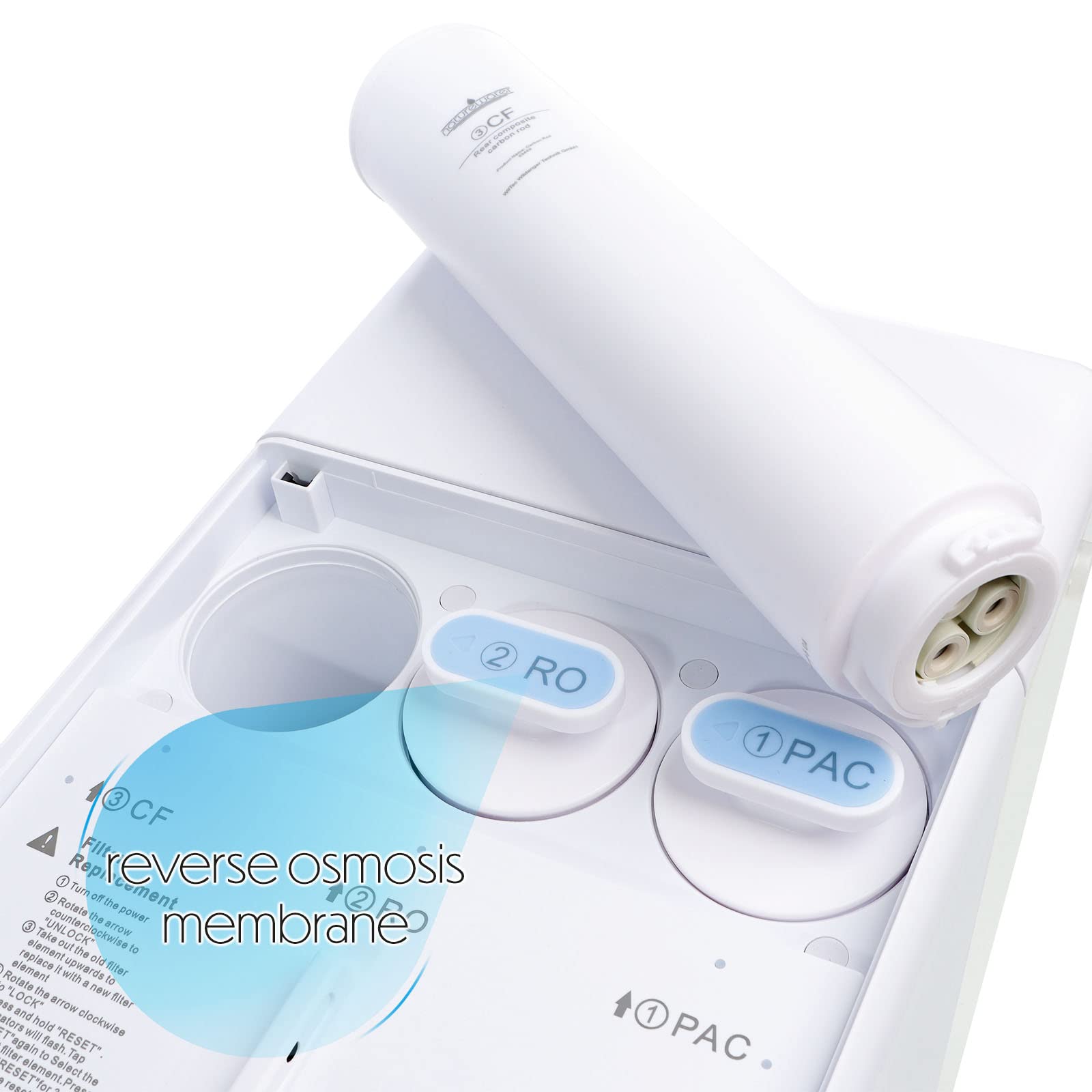 iSpring F9K Set di Cartucce di Ricambio per Filtro dell'Acqua 1 Anno