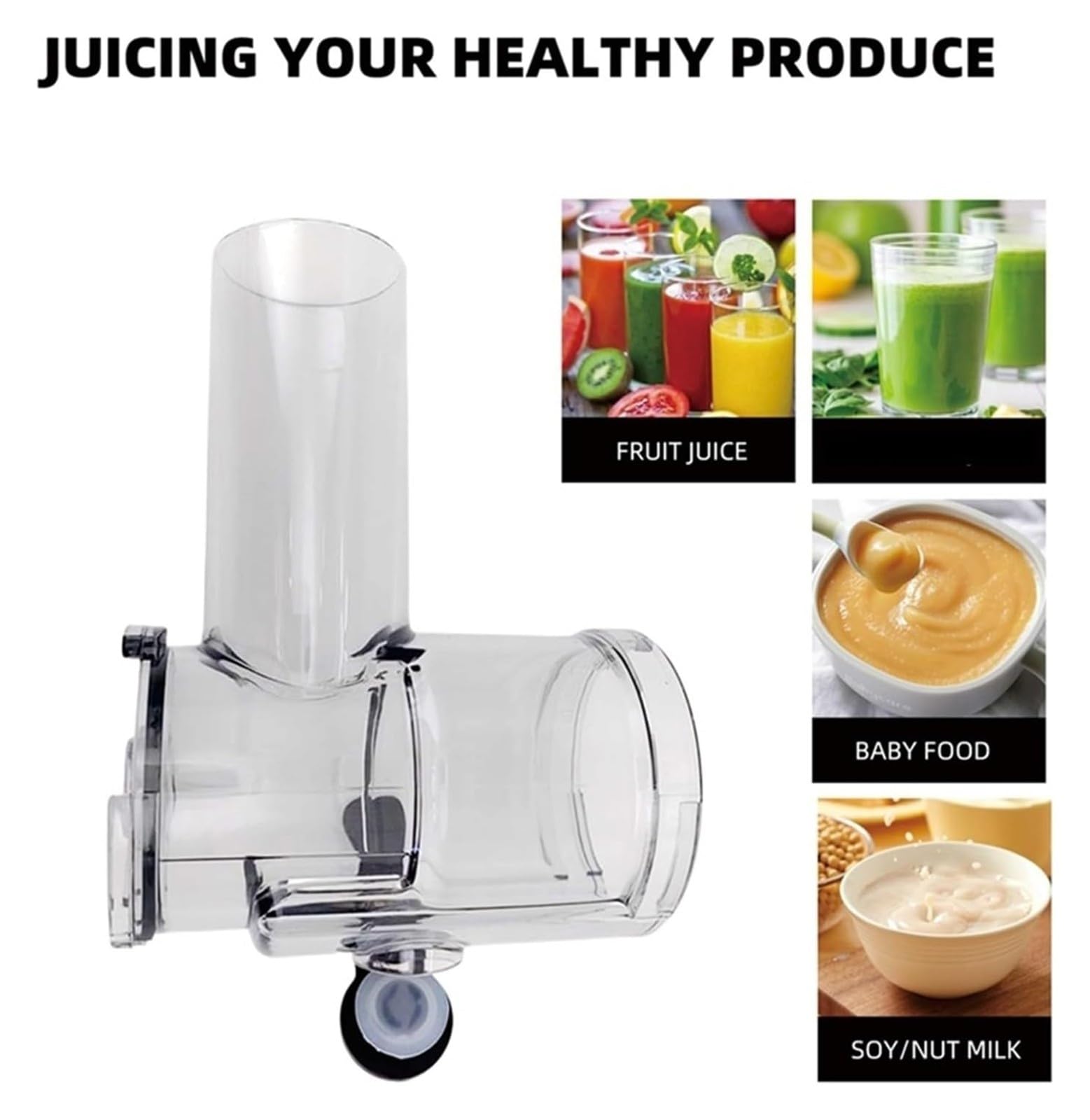 Juice Attachment Juicer,Large Diameter Slow Speed,Model 8006/8003/8051