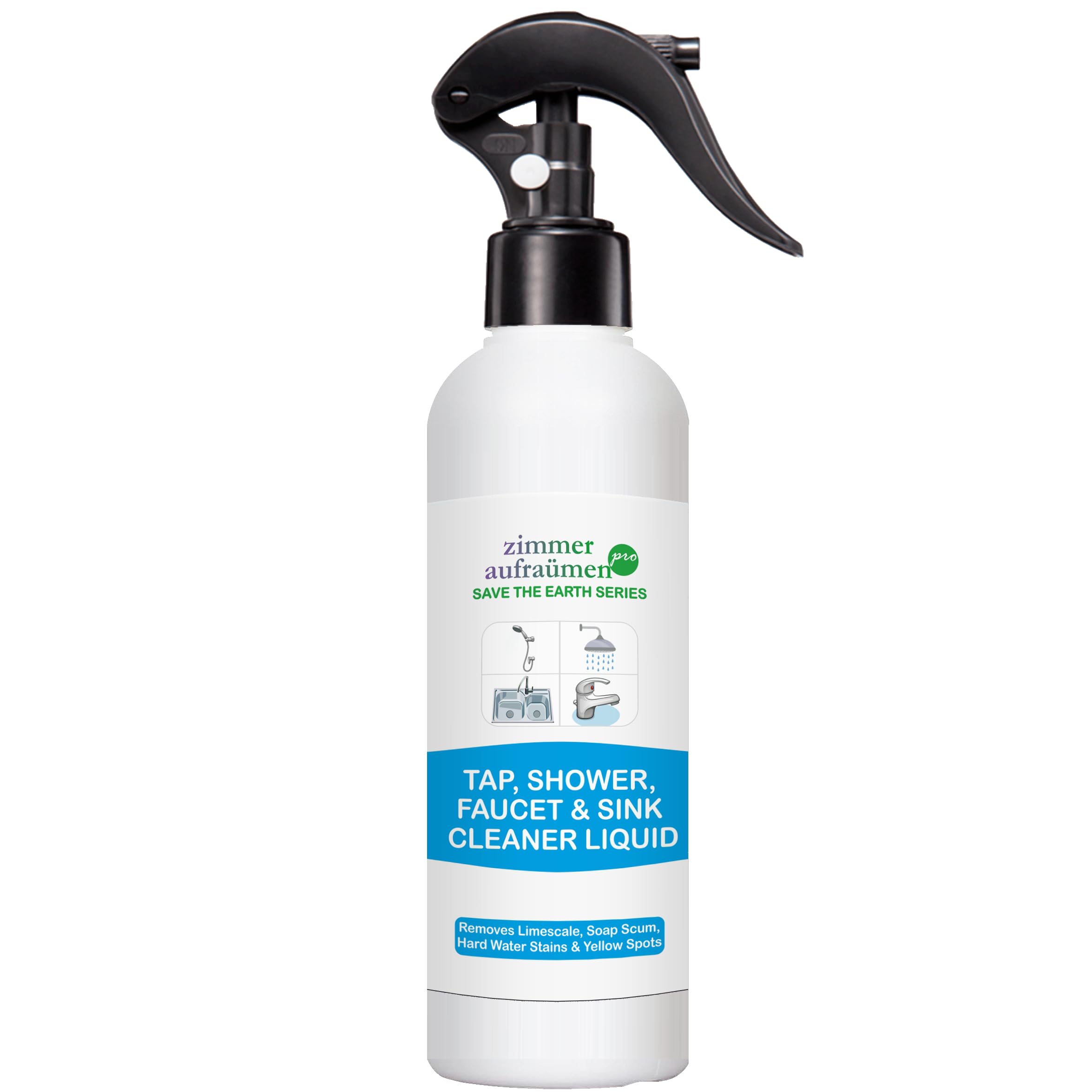Zimmer Aufraumen Pro Tap, Shower, Faucet & Sink Cleaner Liquid 450ml with Bio Enzymes (B0BN3ZMM8K) Amazon Price History, Amazon Price Tracker