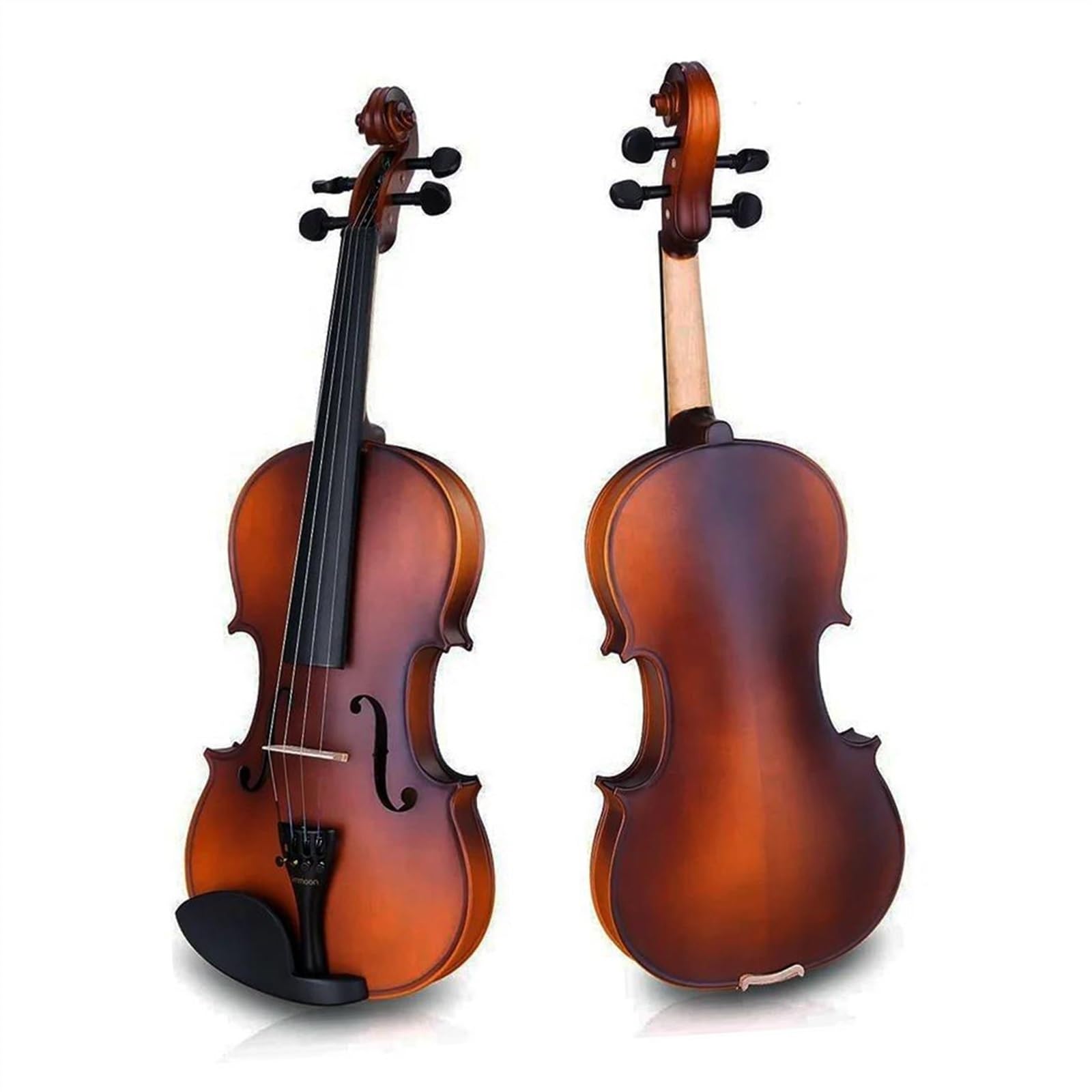 Violine Dunkle Violine Für Anfänger Griffbrett Aus Geschwärztem Palisander