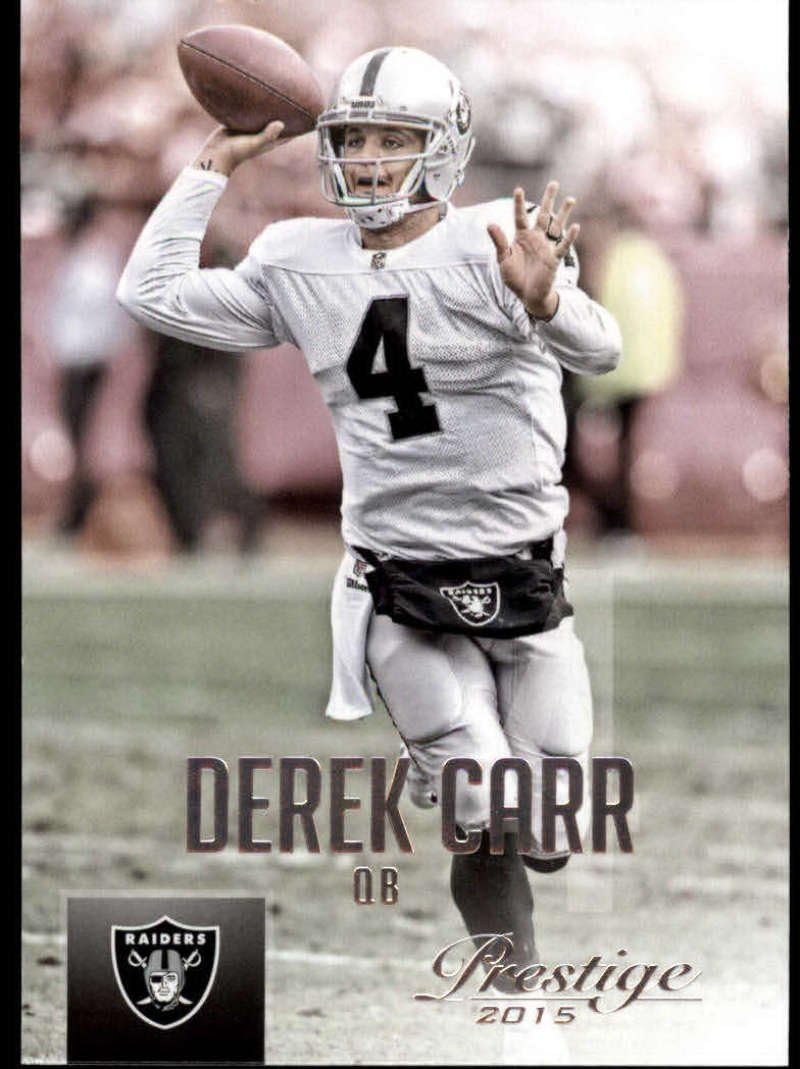 2015 Panini Prestige #170 Derek Carr NM-MT Oakland Raiders Official NFL Football Card