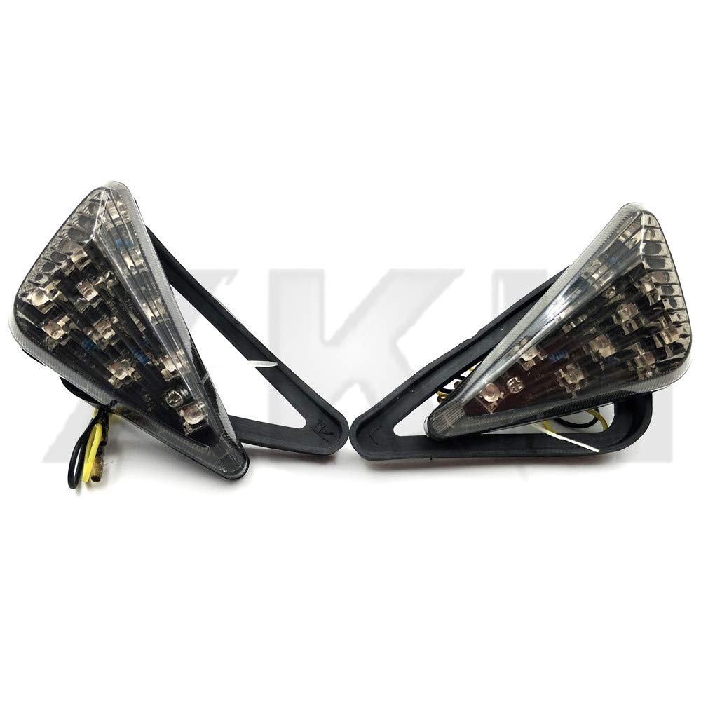 GZYF Front Turn Signals Indicator Blinker Lens for Kawasaki Ninja ZX-6R / Ninja 650 2013 2014 2015 2016