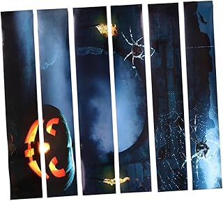 DOITOOL Adesivos de escada adesivos de escada de Halloween Adesivos de escada 3D adesivos de escada adesivos adesivos 3D decoração de Halloween fundo decalque de escada decalques de escadas PVC