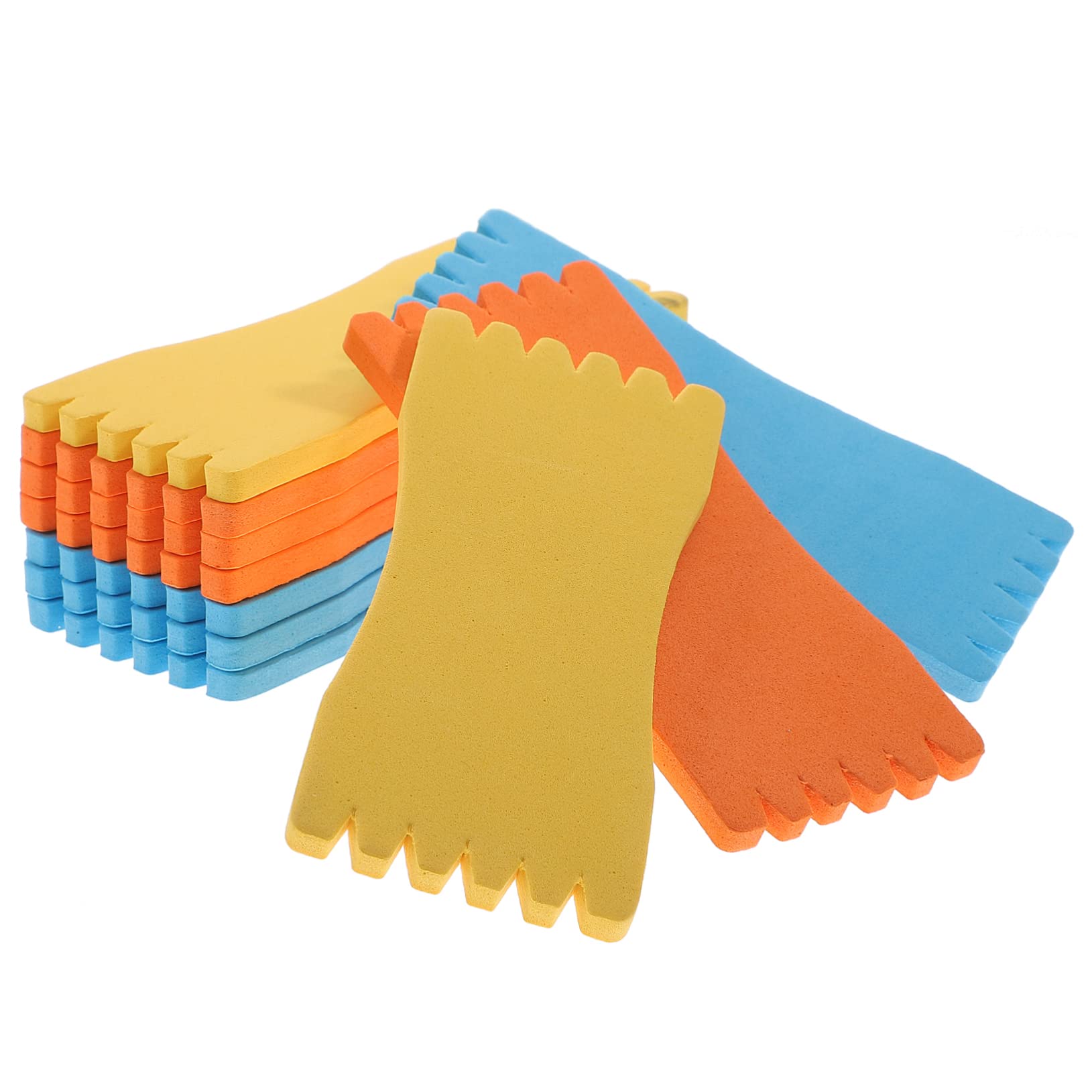 GANAZONO 10Pcs Sponge Wrapped Wire Fishing Board Versatile Fishing Line Spooler for Organizing Lines and Rigs Lightweight Design for Random Colors