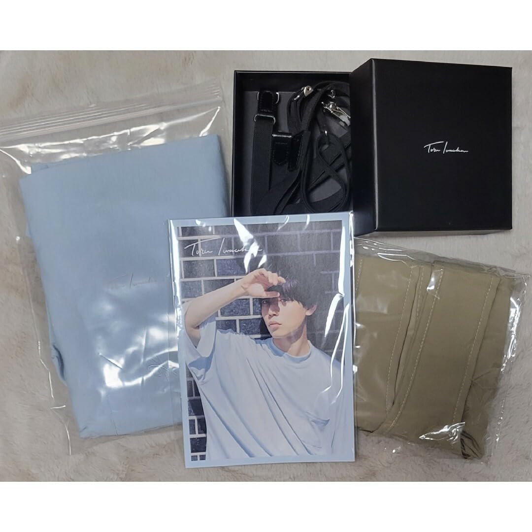 Da-iCE 岩岡徹　TI Tシャツ　M エコバッグ　サスペンダー Amazon.co.jp: Da-iCE 岩岡徹 TシャツLサイズ エコバッグ ルック