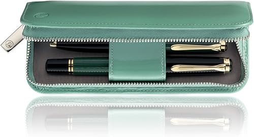 Vista 10 de Pelikan 1 bolsa de cuero para bolígrafo, negro, 1 cada uno (923409)