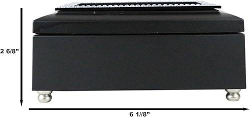 Miniatura 2 de Ebros Gift Cottage Garden - Caja de música con piedra natal y flores, toca todos los clásicos americanos (esmeralda de mayo, dulzura y felicidad)