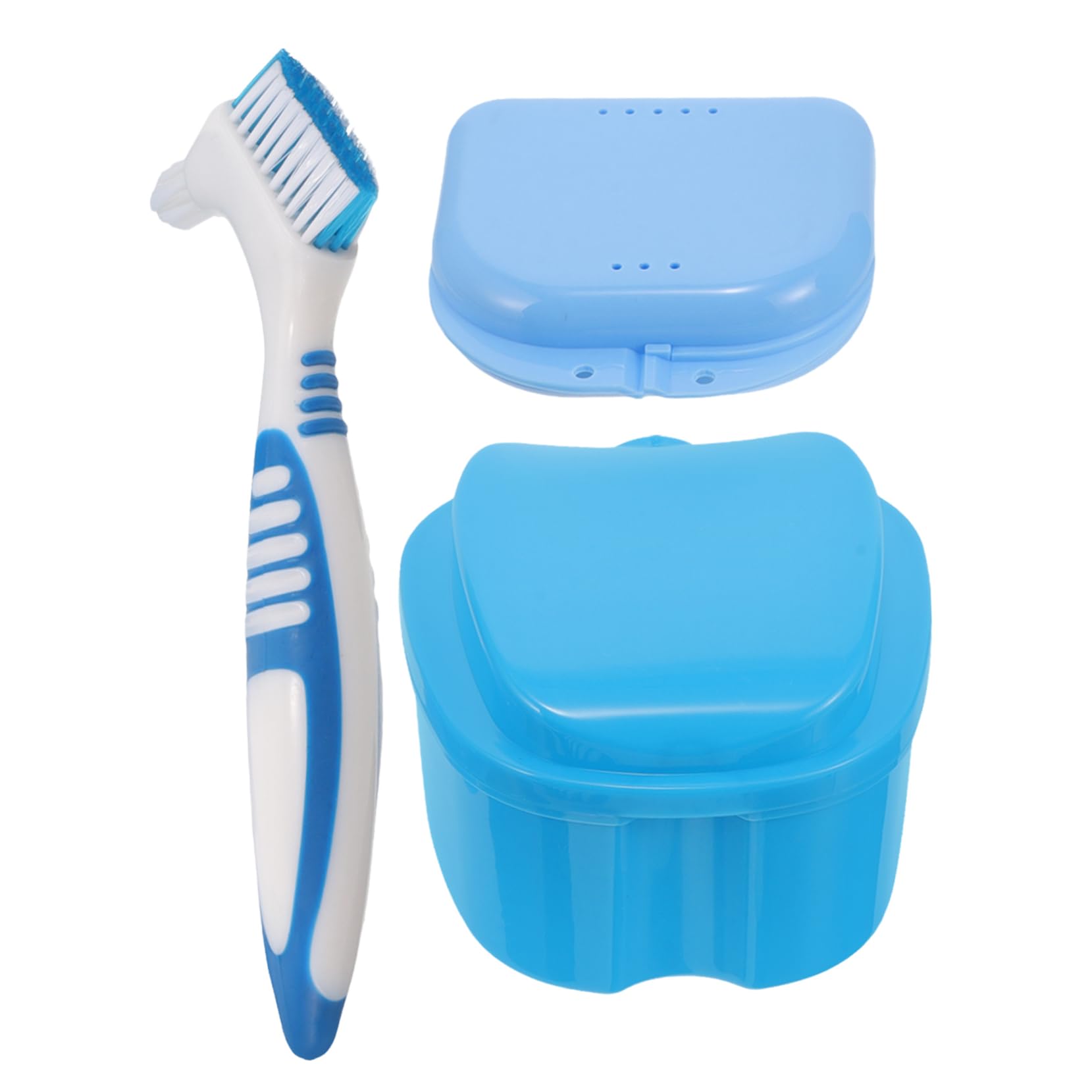 3 Set Di Piccole Custodie Per Dentiere Protesi Parziali Contenitori Per Protesi Custodie Per Protesi Per Donne Custodie Per Porta Apparecchi Contenitore Per