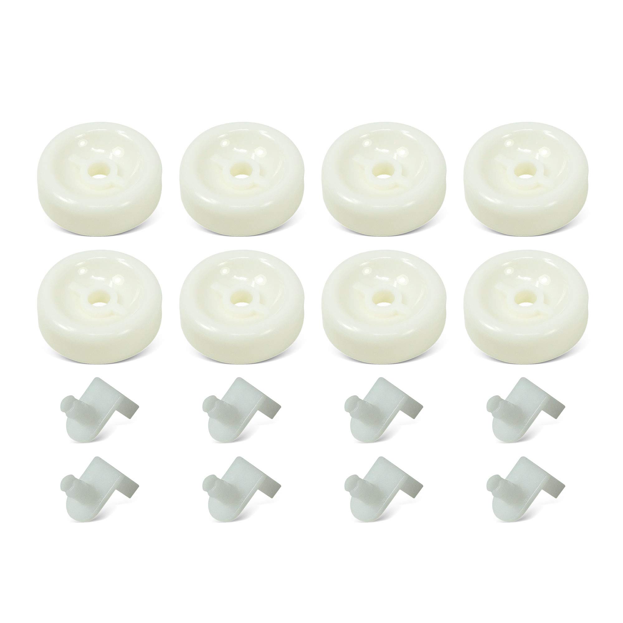 EvertechPRO WD35X21038 Lower Rack Wheel Kit Replacement for GE Appliance